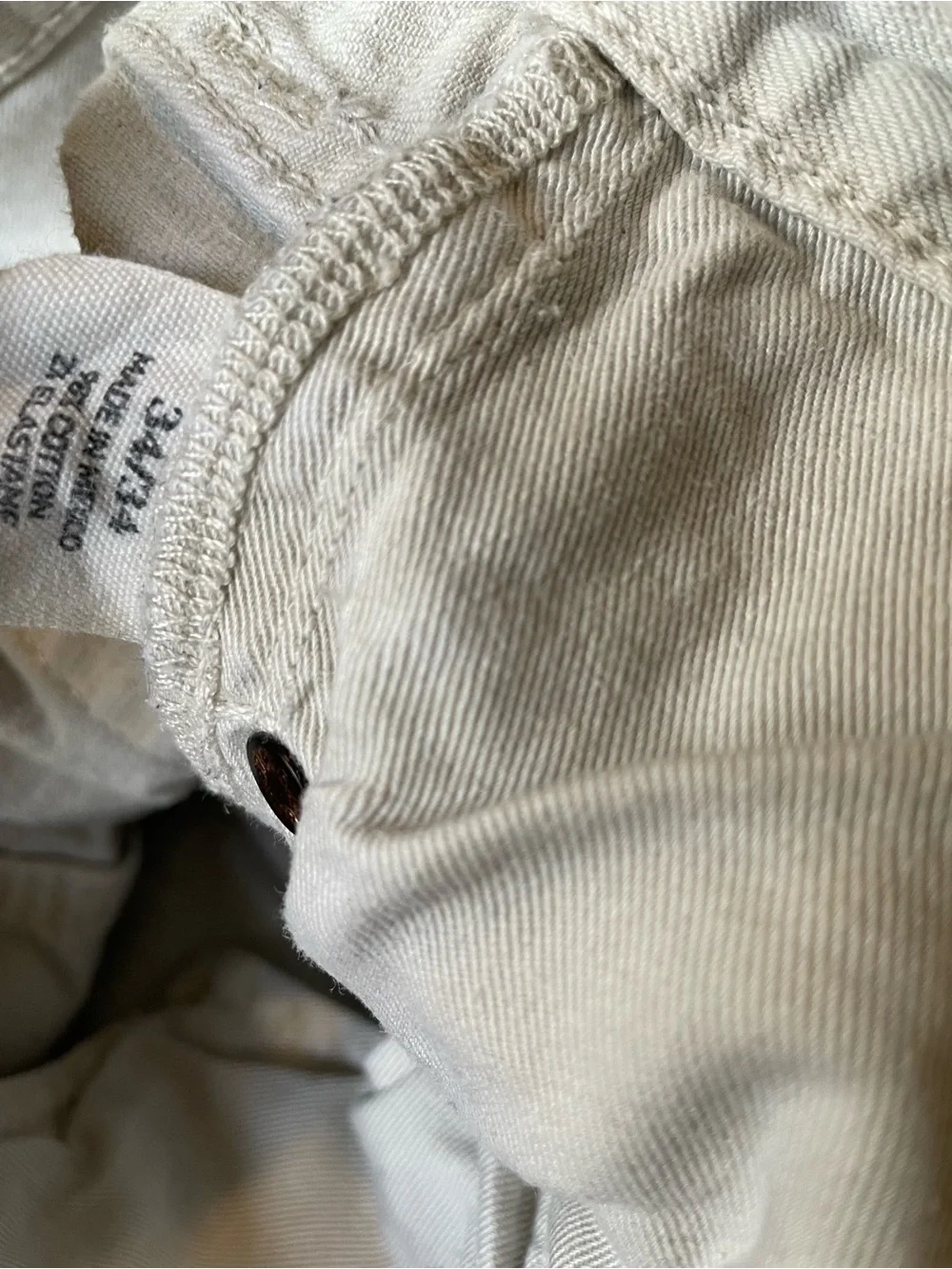 Polo by Ralph Lauren White Jeans